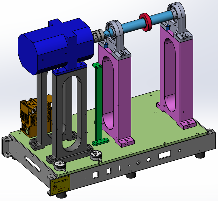 PT100 Bearing Fault Simulator