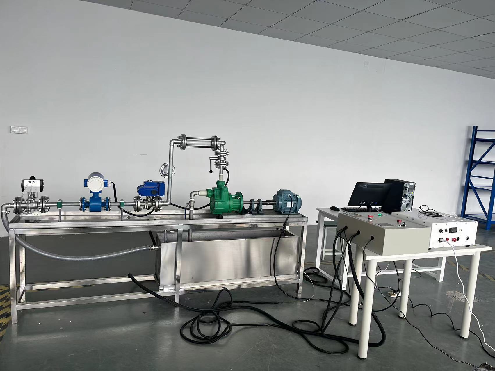 PT560 Fluid Pump Valve Module Test Bench