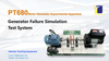 PT680 Generator Fault Simulation Test Bench