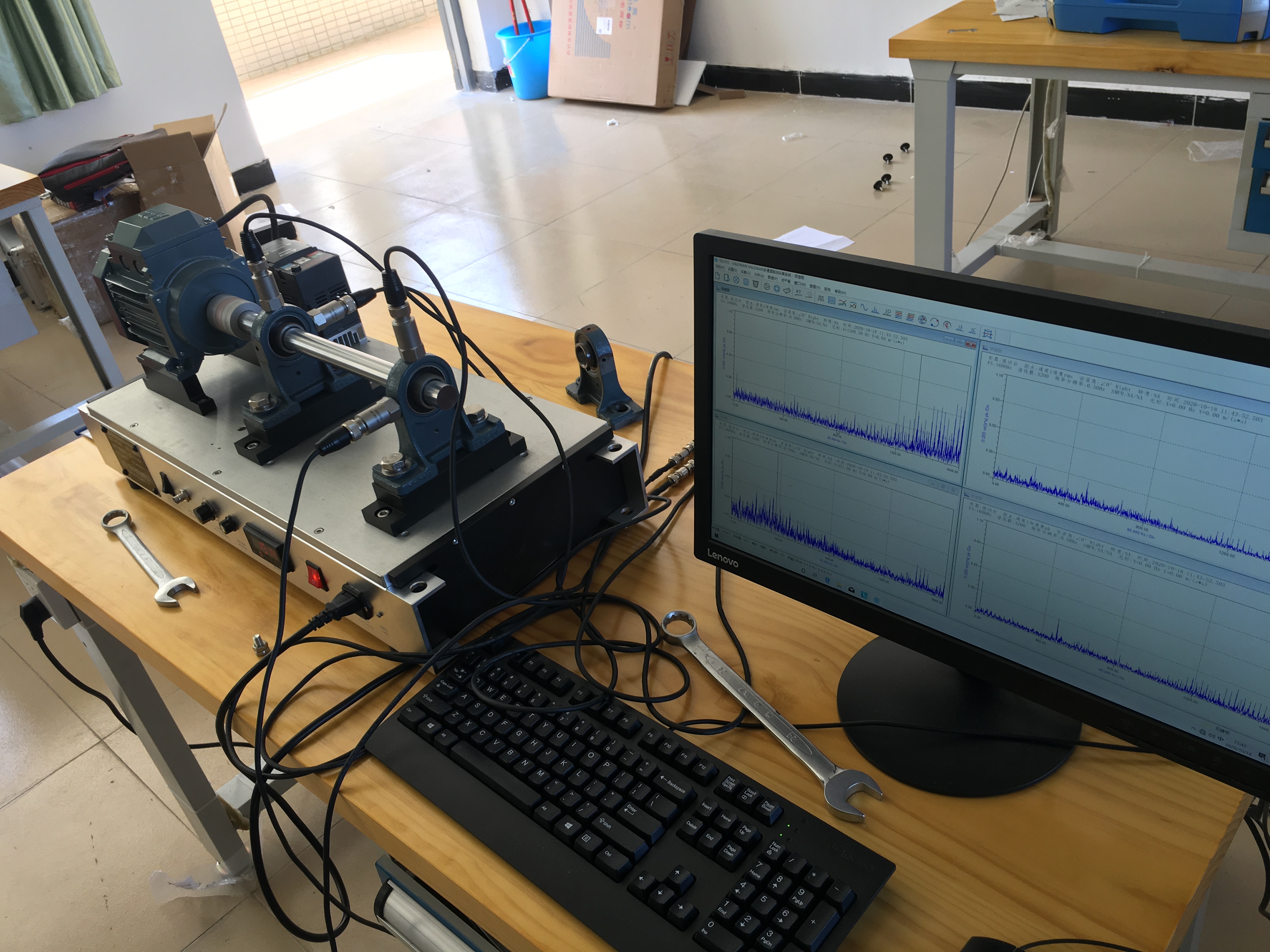 PT100 Bearing Fault Simulator